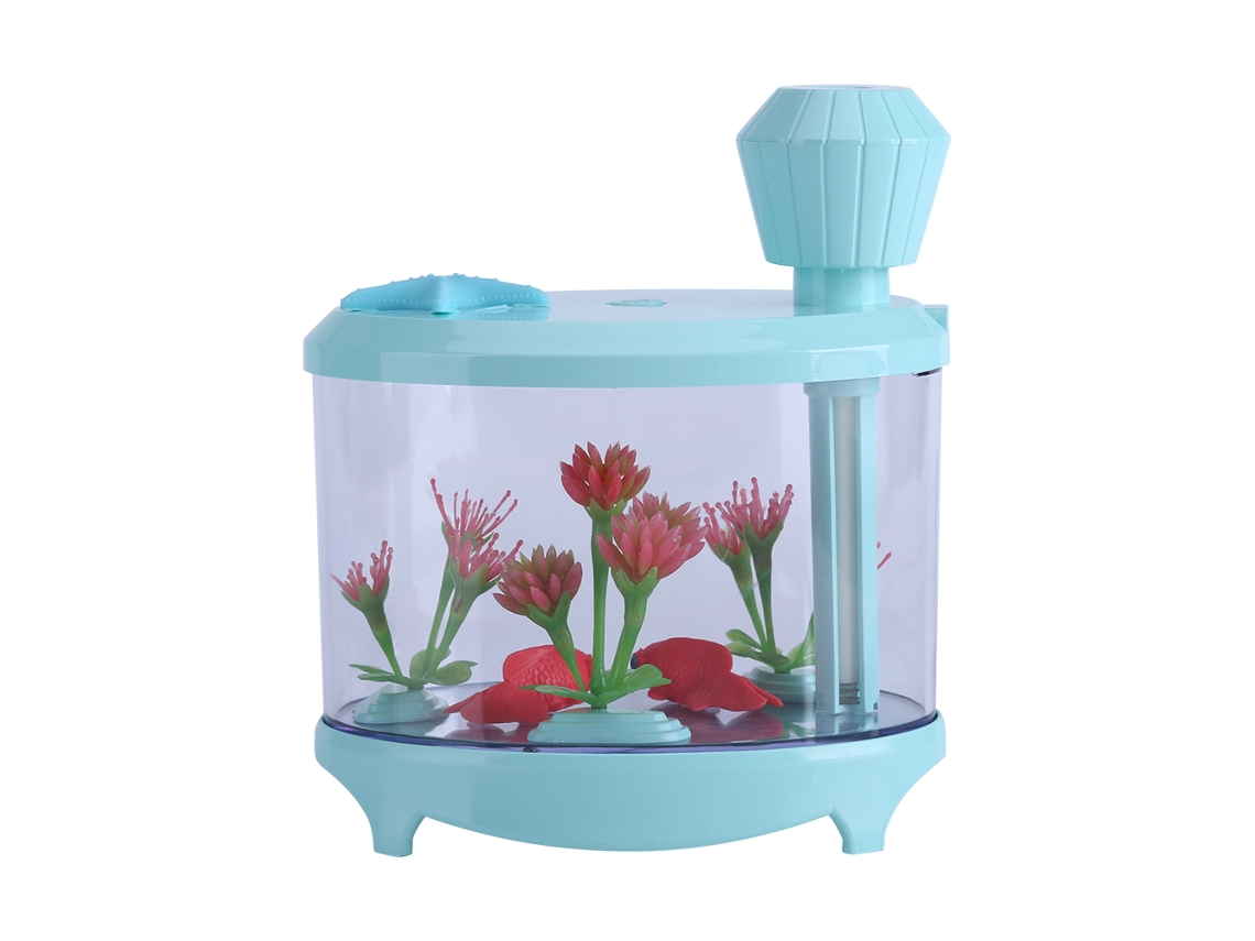 Laxiscreed Umidificador De Água Com Luz Noturna E Iluminação Ambiente Para Tanque De Peixes