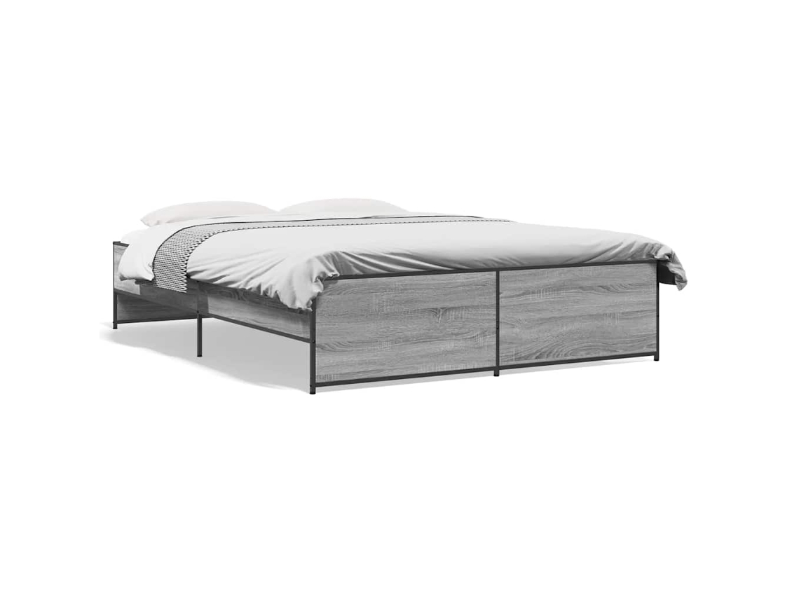 Estrutura de Cama Derivados de Madeira/metal 160x200 cm MAISON EXCLUSIVE