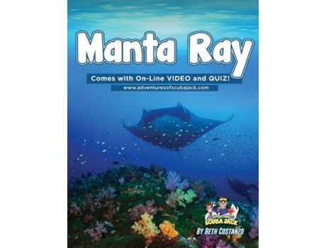 Livro Manta Ray Activity Workbook For Kids De Beth Costanzo (inglês)