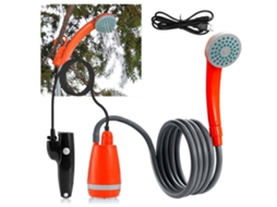 Ducha Portátil de Camping com Bateria Usb 2m Mangueira