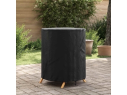 Vidaxl Capa De Mesa 62 X 62 X 70 Cm Tecido Redondo À Prova D'água