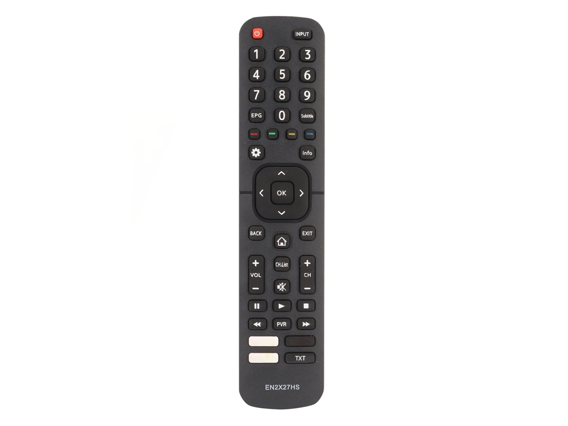 Mando a Distancia de Repuesto En2x27hs para Televisores Hisense 43k300uwts, 49k300uwts, 55ne5200 Y 65m7000.