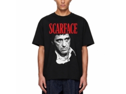 Rockinstone Scarface Movie Face Black Adult T-shirt Size:xxxl