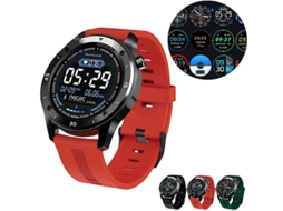Relógio Inteligente Fitness Bluetooth Dourado Feminino Com Monitor De Frequência Cardíaca.