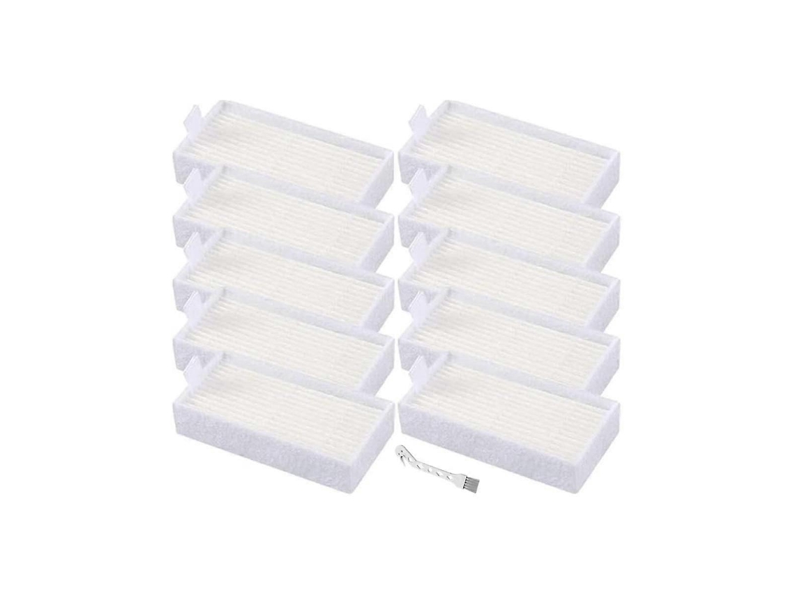 10 Peças De Filtros Hepa De Substituição Para Aspirador De Pó Robótico V3s V3s Pro V5 V5s V5s Pro