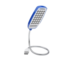 Luz de Leitura Portátil 28 LEDs USB Gooseneck Flexível | S/MARCA