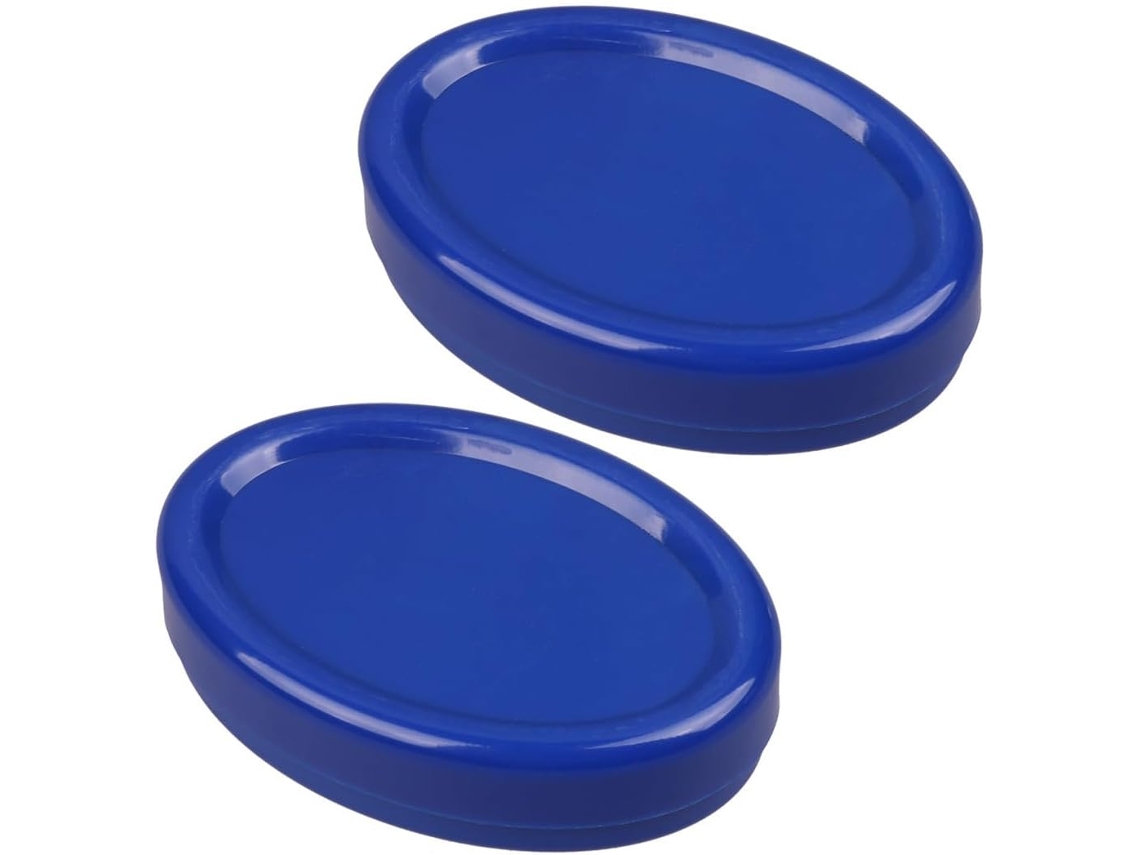 Organizador de Clips Papel Magnético Compacto Healeved em Pp, 2 Unidades, Azul, Dispensador Armazenamento Prát