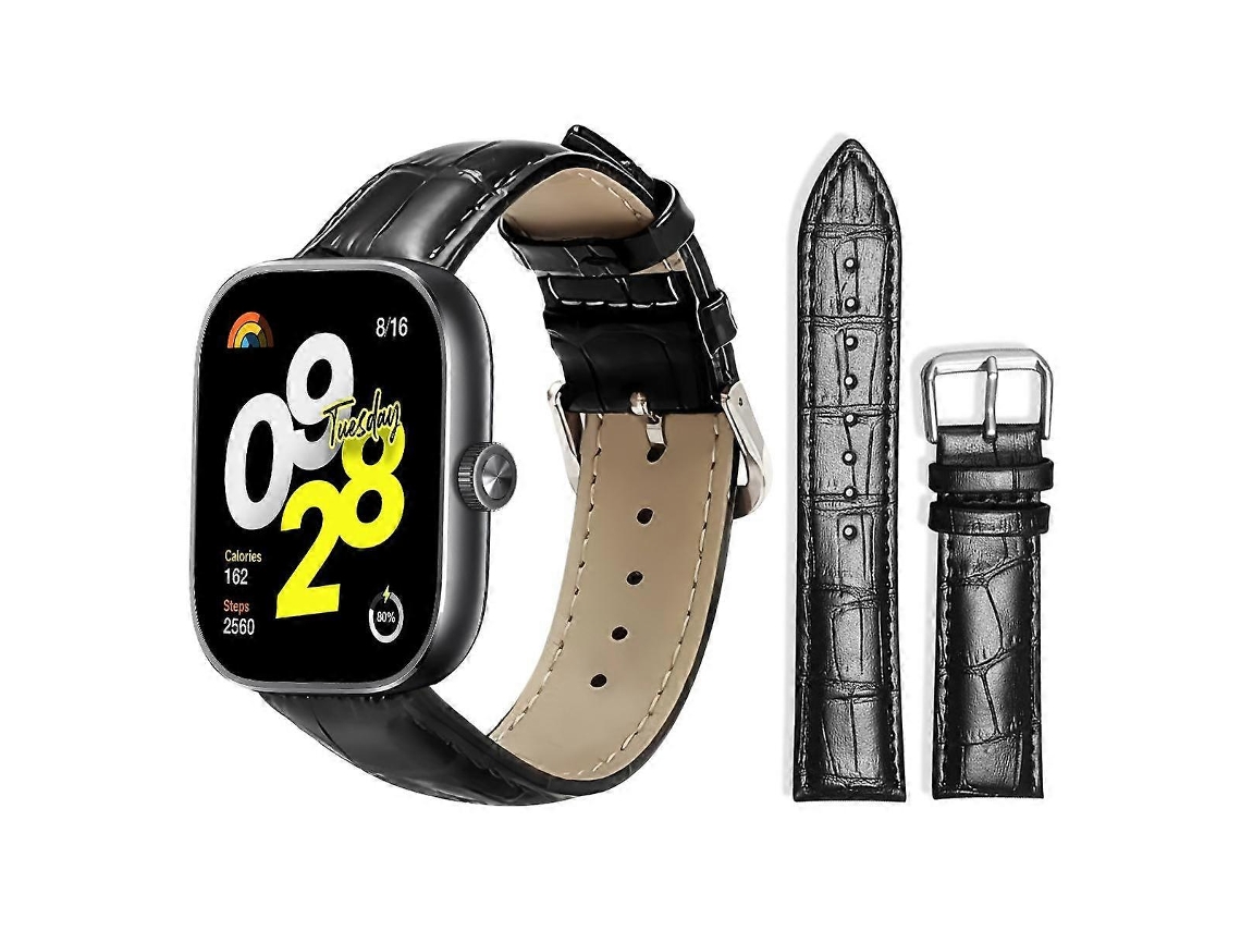 Pulseira De Couro Com Fivela De Pino E Textura De Bambu Xdfind