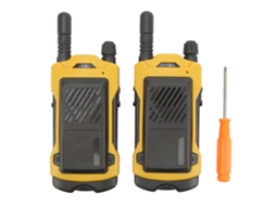 Walkie-talkie infantil sem fio com alcance de 200 m, seguro para uso externo, ideal para viagens e comunicação no jardim - Aquaforge