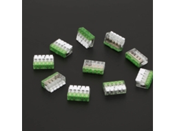 Conectores Compactos De Encaixe Rápido Laxiscreed Para Fios Awg24 E Contatos Múltiplos
