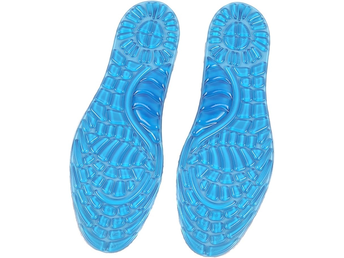 Palmilhas Esportivas De Gel Garvalon Para Homens E Mulheres, Palmilhas Com Amortecimento Para Os Pés