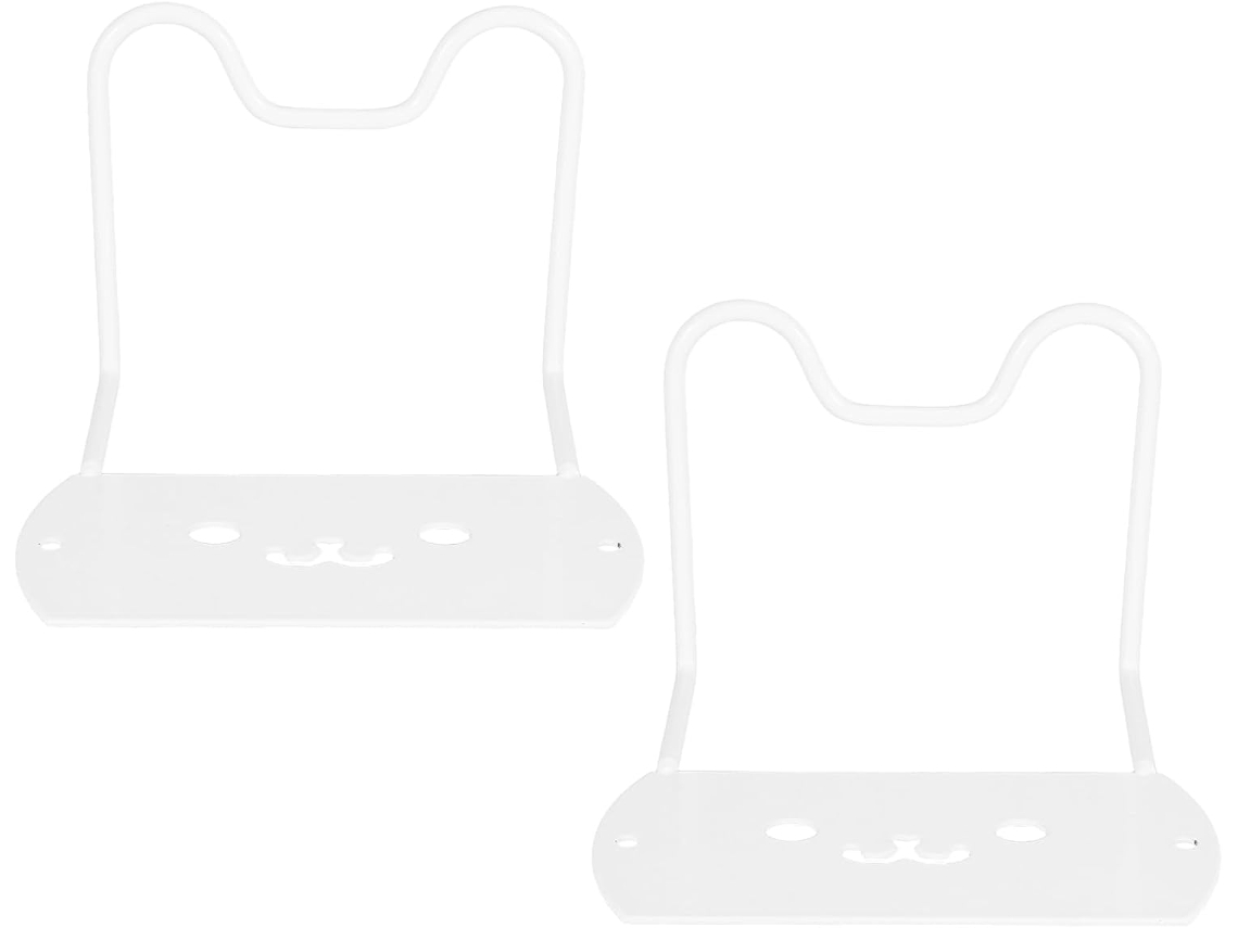 Suporte Antiderrapante para Colchão, Branco, em Duas Peças, com Trava Metálica Estruturas de Cama, CHABERLU