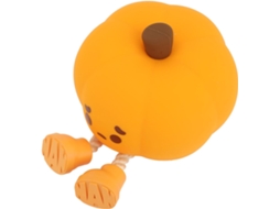 Luminária Noturna De Abóbora Silicone Macia Ao Toque, Brilho Ajustável