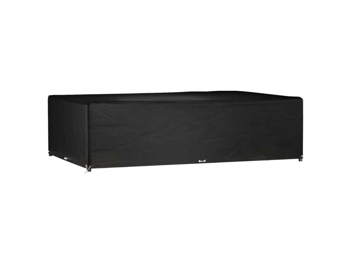 Vidaxl Capa P/ Mobiliário De Jardim 16 Ilhós 325x205x90 Cm Retangular