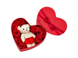 10 Sabonetes Florais Aromáticos Caixa Presente Rose Bouquet