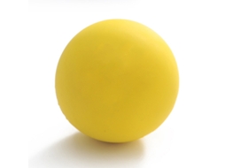 Bola de massagem miofascial, amarela, ioga, relaxamento muscular, peso