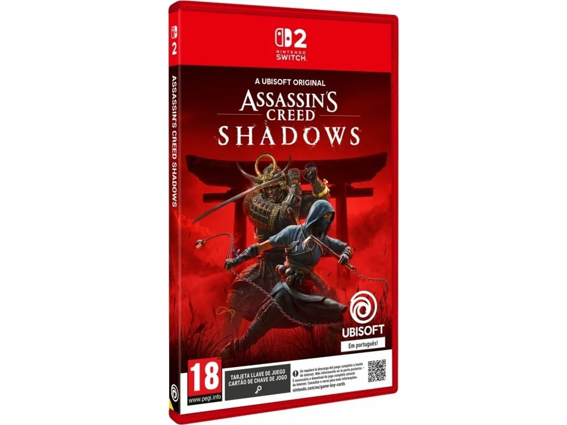 Jogo Nintendo Switch 2 Assassins Creed Shadows