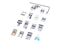 Conjunto de 15 marcadores universais de encaixe rápido para máquinas de costura Alfa, Singer, Brother, Janome, Elna, Juki e Lidl. Modelo 2