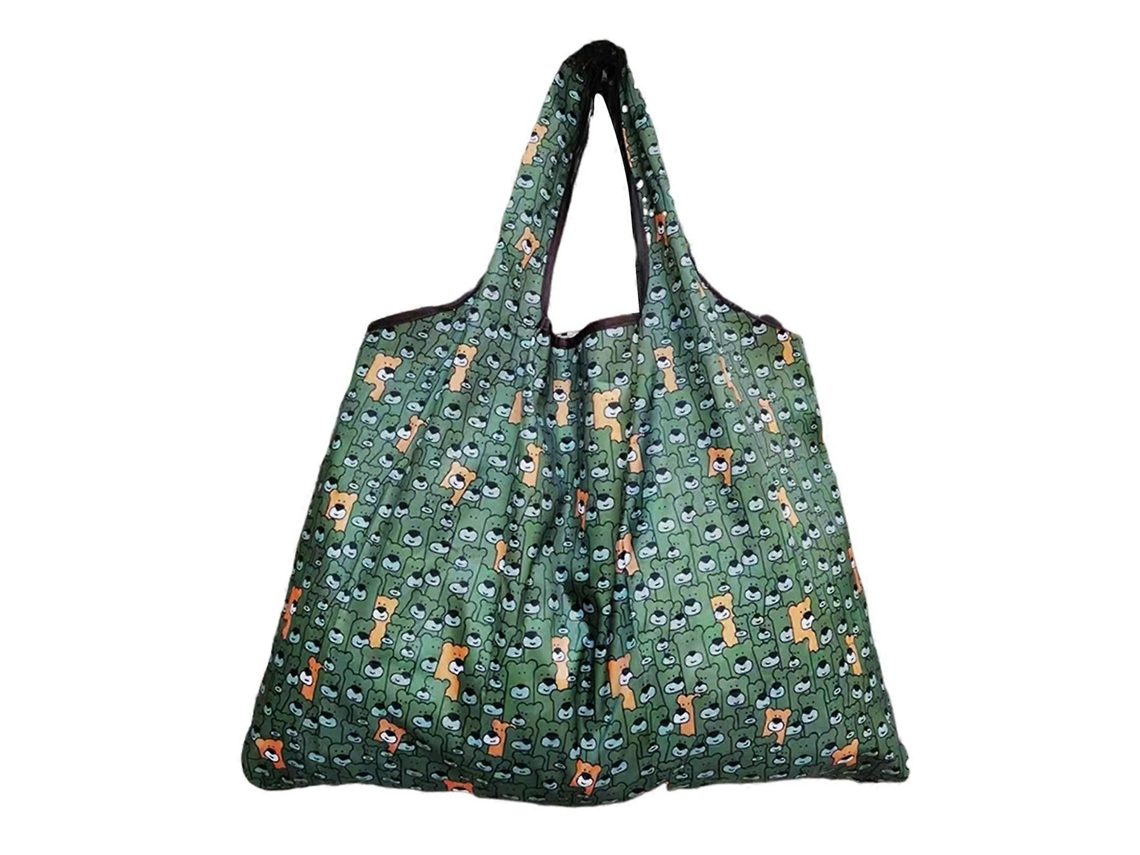 Sacola de Compras Feminina Extragrande, Dobrável, Resistente a Rasgos, Impermeável, Lavável na Máquina e Reutilizável. GOKOCO