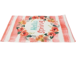 Bandeira de Jardim Kichouse para Exterior com Motivo de Primavera, 47 X 32 Cm, Tecido de Linho Às Intempéries, CHABERLU