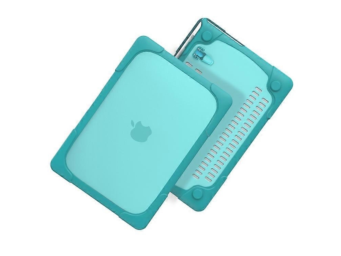 Lurelia Capa Protetora Para Portáteis De Tpu Pc Bicolor Para Macbook Air 13,3 Polegadas A1932 (azul Celeste) (2018)
