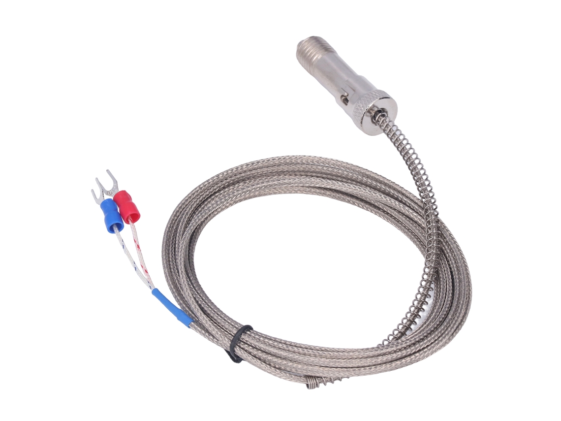 Termopar Tipo K Aço Inox Compativel com Mola de Engate