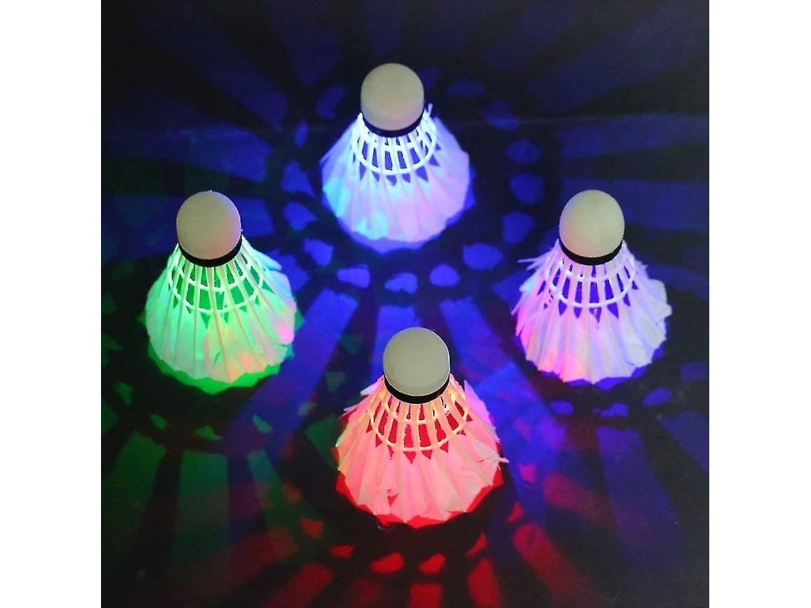Petecas De Badminton Com Led, Estáveis E Duráveis, Para Uso Em Ambientes Internos E Externos