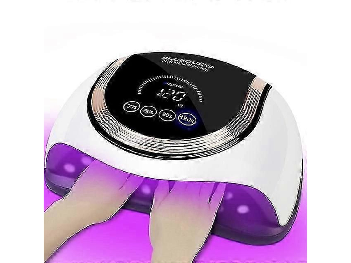 Lâmpada de Unhas Led Uv 360w 57 4 Temporizadores Secador com Função Memória Detecção Movimento Rem Ovível para Todas as Luze GOKOCO