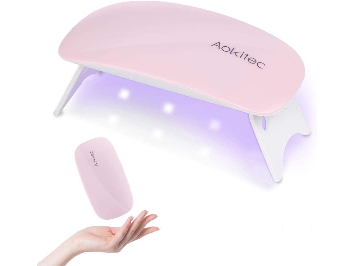 Mini Lâmpada Uv Led Para Unhas, Secador De Unhas Portátil Para Todos Os Tipos De Esmalte Em Gel