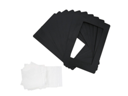 10pcs Gasket Adesivo Para Impressoras 3d Resina Proteção Contra Vazamentos Capa Pc 30pcs Pano Branco