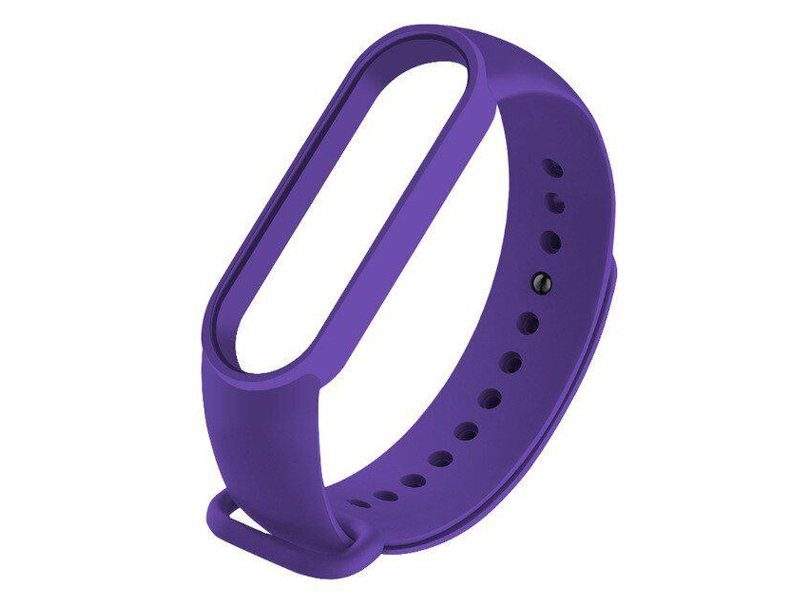 Pulseira Bracelete SmoothSilicone Xiaomi Mi Band 5 Roxo