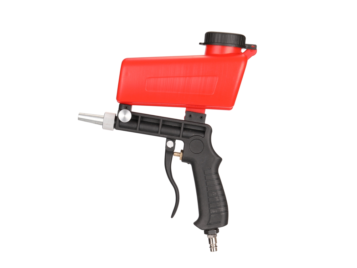 Dispositivo De Arenado Mini Diy Portátil 90psi Pneumático Ajustable Para Antirrobo Y Arenado En Casa