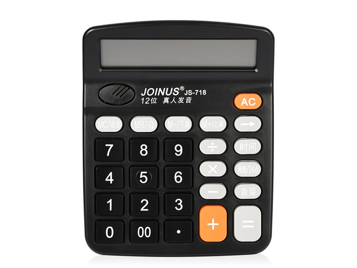 Calculadora Eletrônica Portátil Estudante Escritório Js718