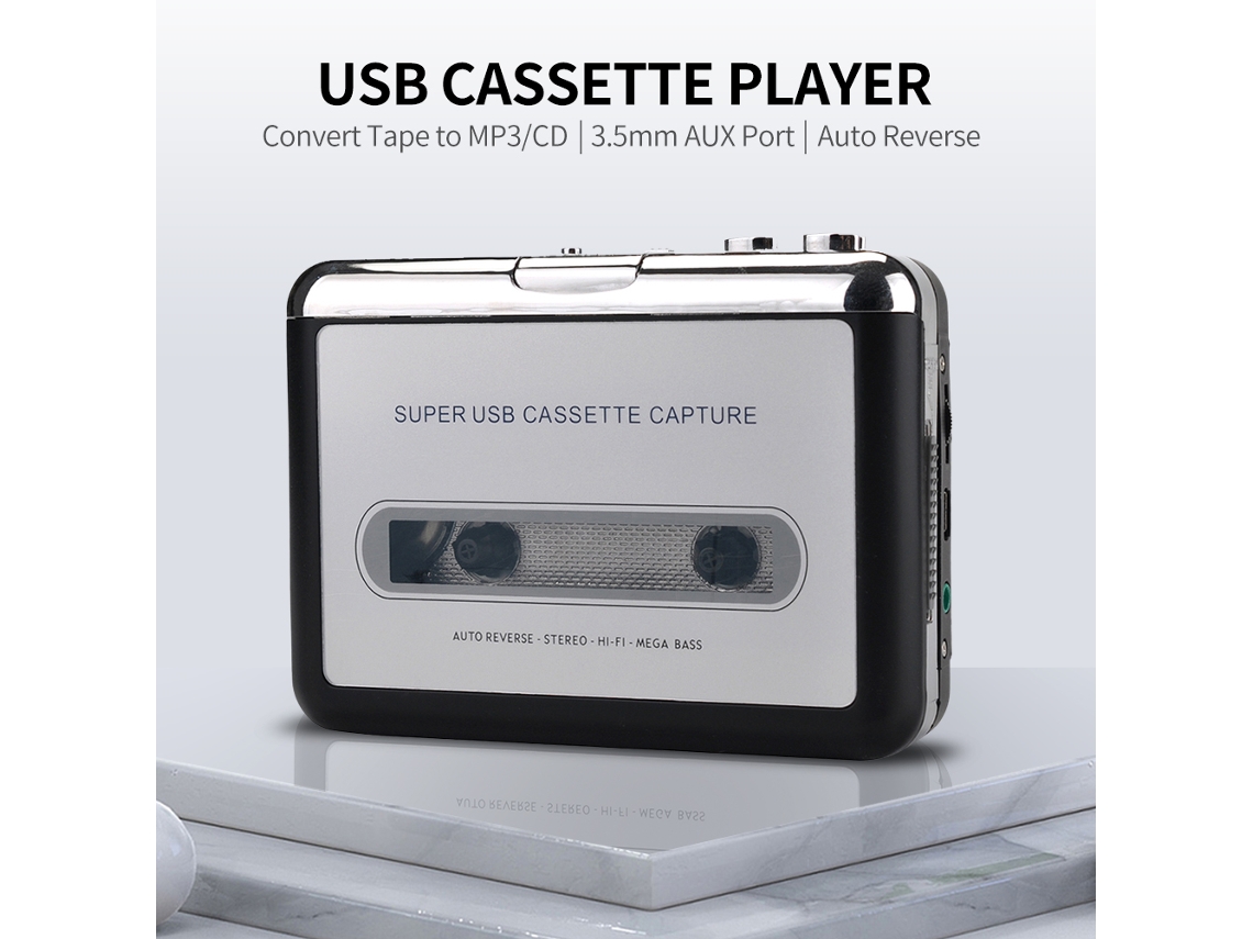 Conversor de Fitas Cassete Usb LAXISCREED