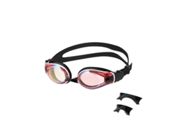Óculos de Natação Preto/ Arco-íris, Antiembaçante, Proteção Uv AQUAFORGE