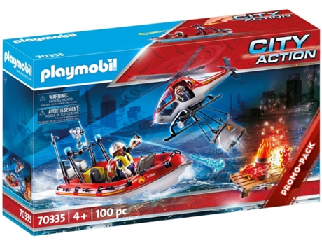 PLAYMOBIL Missão de Resgate (Idade Mínima: ?4 Anos - 63 Peças)