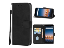 Capa De Couro Para Celular Cricket Debut / Att Calypso 2 (vermelha)