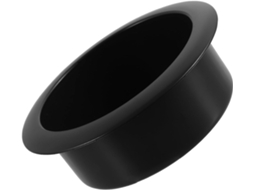 Porta-copos Multifuncional Em Abs Preto Para Carro E Barco.