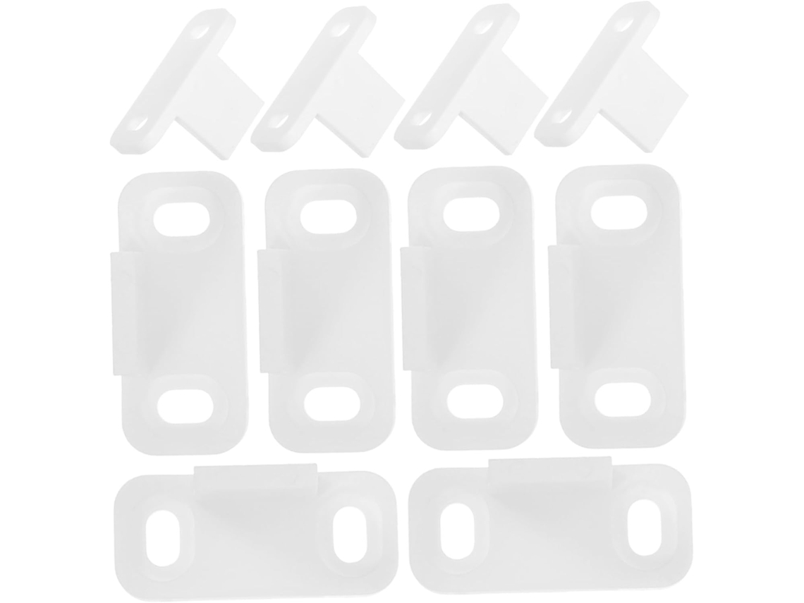 Kit De 4 Rodinhas Pequenas De Plástico Reforçado Com Freio Para Substituição Em Carrinhos De Mesa E Malas, Adequadas