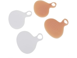 2 Pares De Palmilhas Silicone Com Proteção Metatarsal Para Alívio Da Pressão Nos Pés Colorido