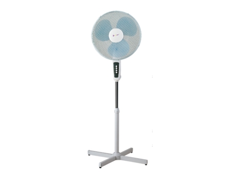 Ventilador de Pie Extraible40 Cm 50W 3 Velocidades Patas Redondeadas