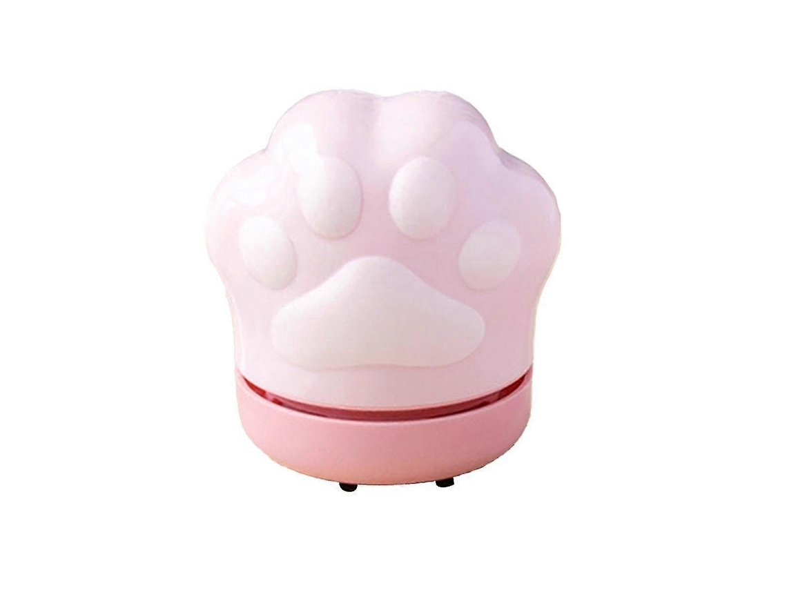 Desktop Vacuum Cleaner Cute Claw Desktop Cleaner Dust Sweeper Energy Saving With Automatic Power Off Function(pink)_glo