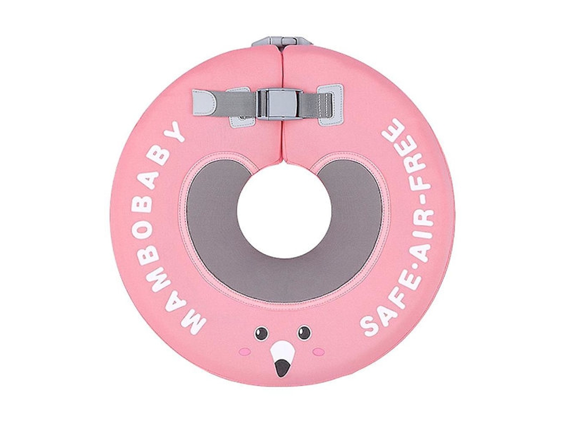 Mambobaby B510 Boia Flutuante Para Pescoço De Bebê Não Inflável, Brinquedo De Natação Para Treinamento De Natação Para Bebês, Rosa, -aquaforge
