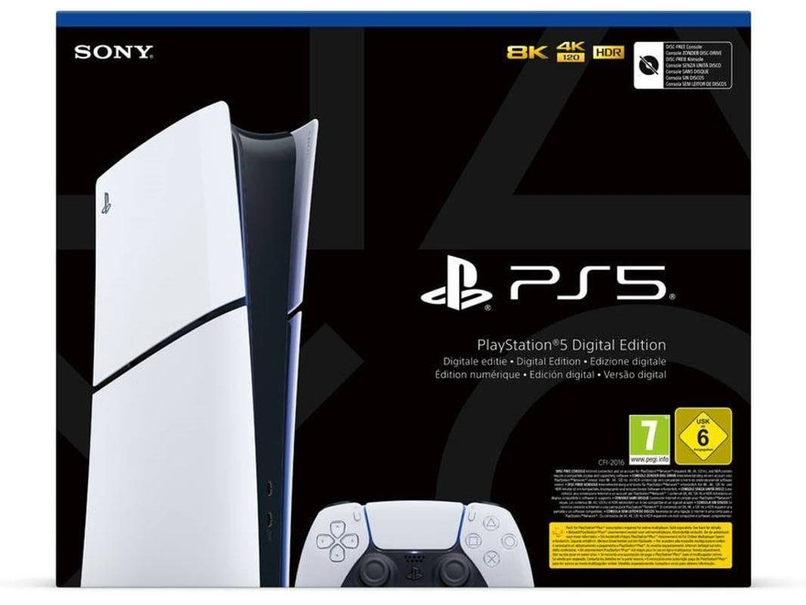 Consola PS5 Slim Digital (Outlet Grade B - 1 TB)