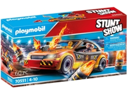 PLAYMOBIL PLAYMOBIL Stuntshow Crashcar - 70551 (Multicor - Idade Mínima: ‍4 Anos)
