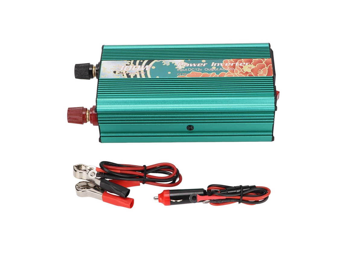 Aetheria conversor de Energia Inteligente Carro 300w Dc 12v para Ac Portátil com Proteções e Ventilador Silencioso