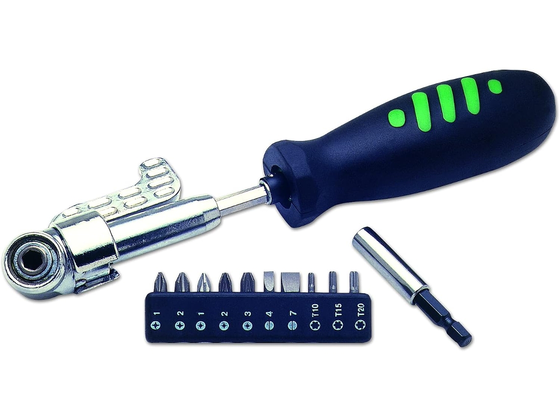Chave De Fenda De Cabeça Angular Tripla 2517 E 10 Bits