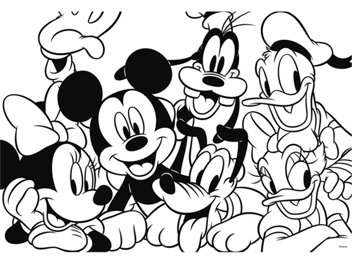 Desenhos animados da Disney - puzzle online