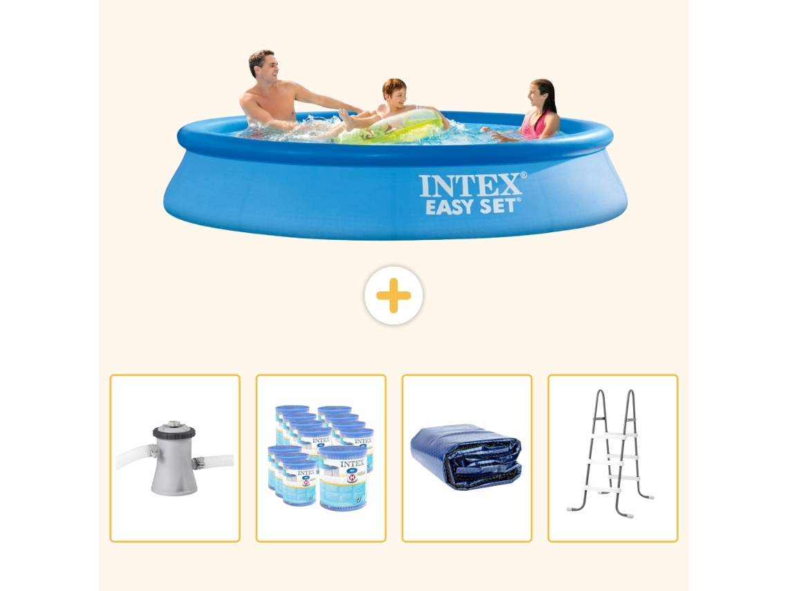 Intex Piscina Easy Set Redonda - 305x61 Cm - 5-peças Scb95