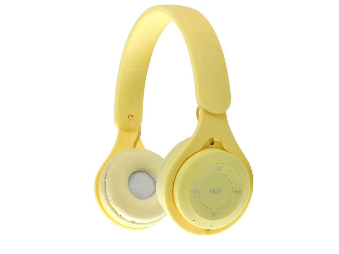 Fone De Ouvido Sem Fio Com Suporte Para Cabeça, Recarregável, Compatível Com Cartão Tf E Bluetooth 5.0, Com Microfone.